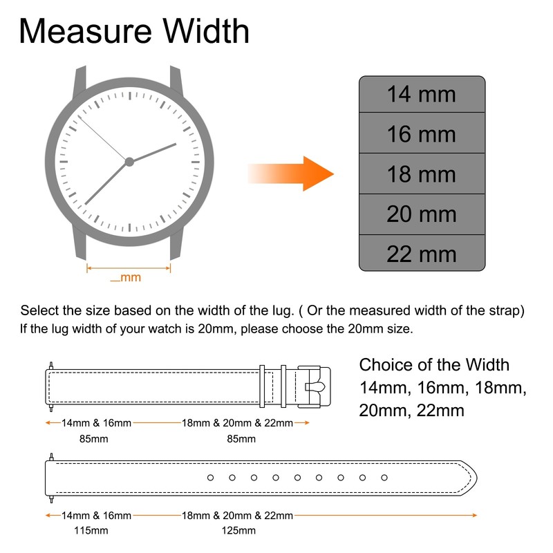 20mm Blue Watch Strap for [Brand] gallery