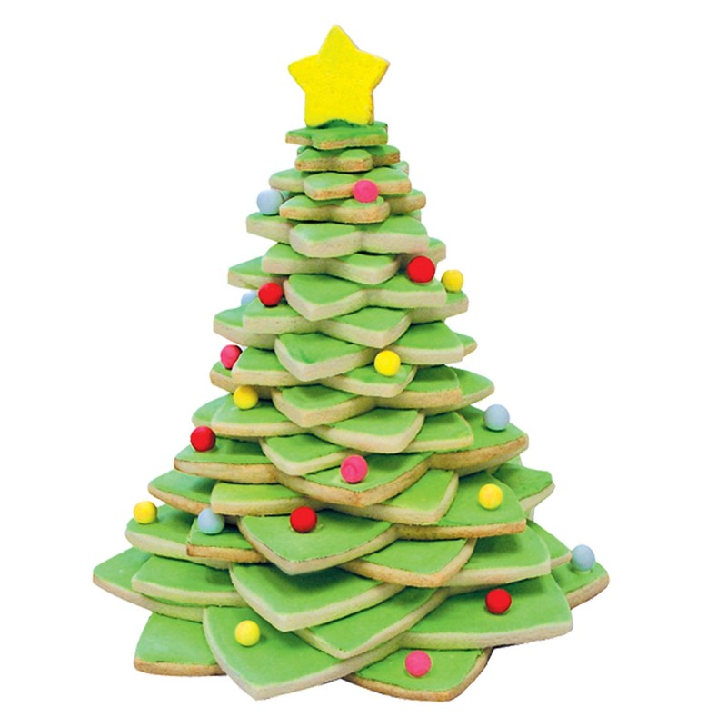 R&M International Christmas Cookie Tree, 10 Piece Set gallery