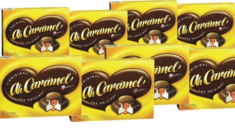 (8 Box) 12 Cakes Vachon Ah Caramel Cakes, 336g/11.6 1.48 Ounce (Pack of 8)