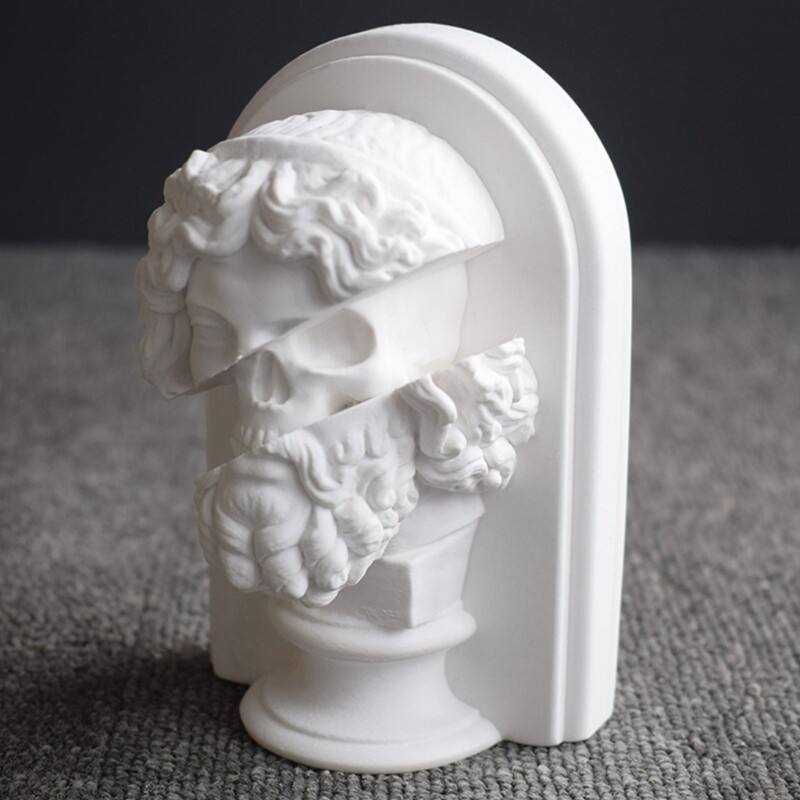 Vintage David Portrait Silicone Mold DIY Project Reusable Soap gallery