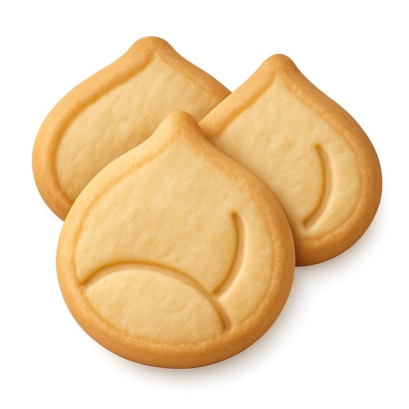 Roasted Chestnuts Cookie Cutter & Stamp, Fondant & Clay – 4×3.5