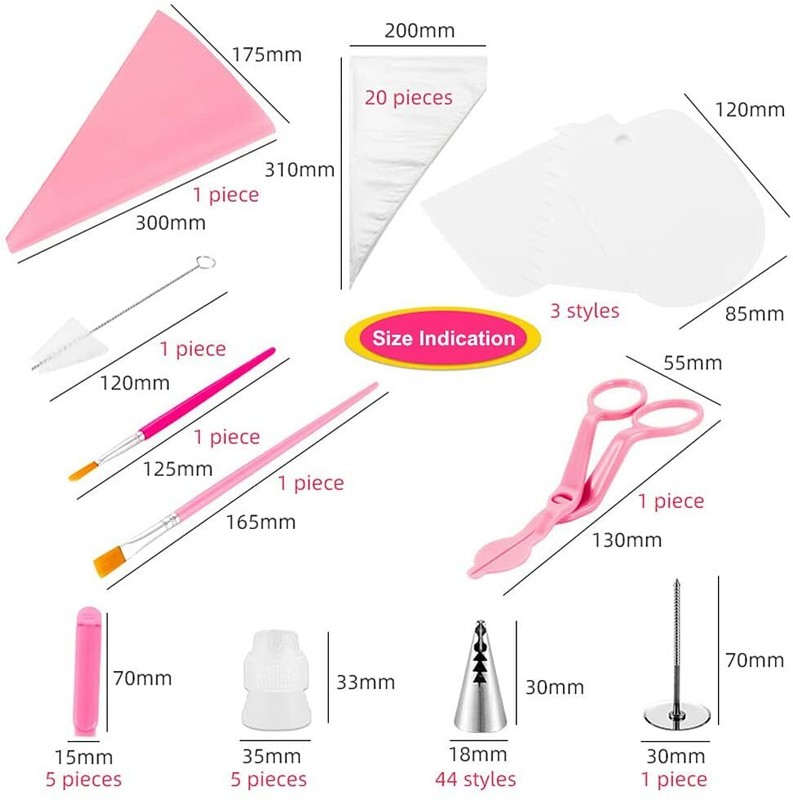 Cake Decorating Supplies, 83 Pcs Cake Decoration Tools for Beginners, 44 Cake De gallery