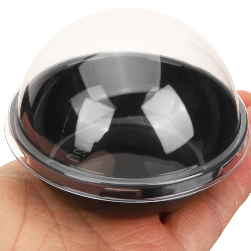 PRETYZOOM Mini Cake Boxes 50-Pack Clear Dome Muffin Containers 7x7cm, Black gallery