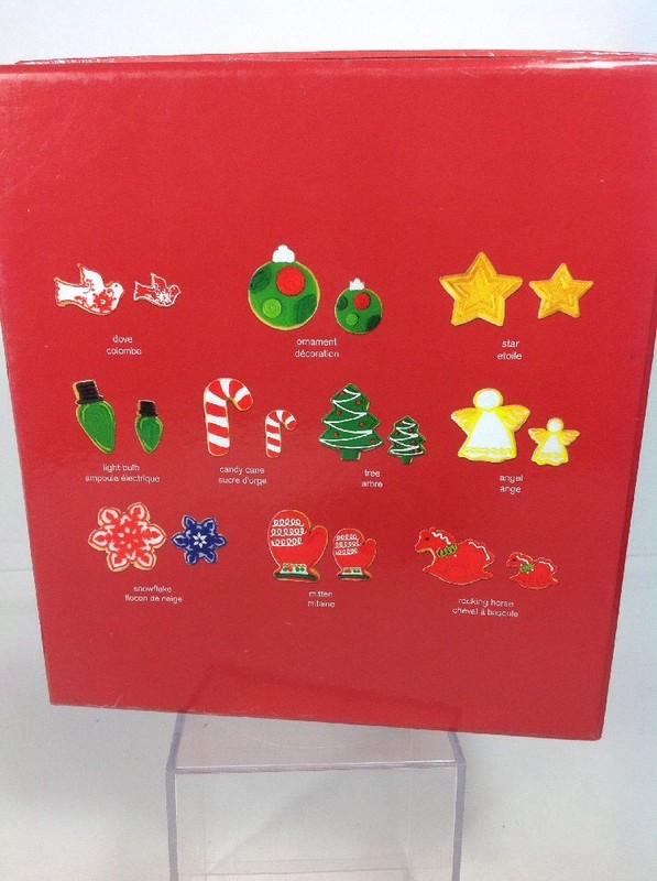 20 pc Celebrate It Christmas Metal Cookie-Cutters Angels Mittens Star & More NIB gallery