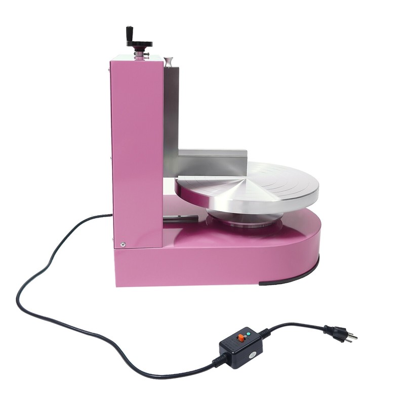 Adjustable Cake Cream Spreading Machine Cake Decorating Machine W/LCD Display gallery