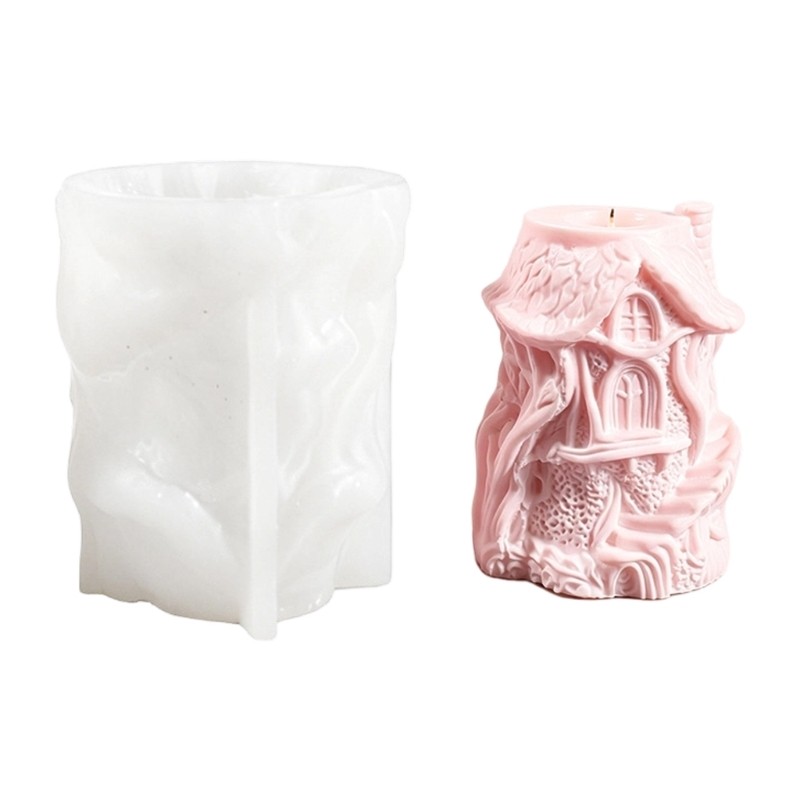 Tree Stump House Silicone Molds Multipurpose Silicone Mould For Handmade gallery