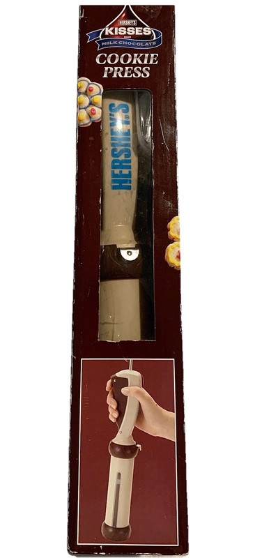 Hershey’s Kisses Milk Chocolate Vintage Cookie Press