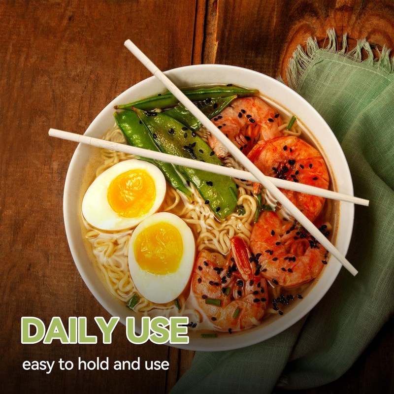 8.5 Inch X 25 Pairs Disposable Chopsticks,Simplea and Minimalistic Design,Mor... gallery