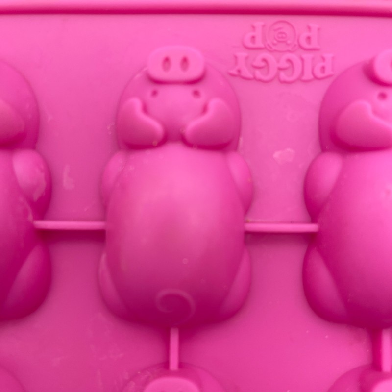 Piggy pop Candy molds silicone pigs in a blanket pancake egg bites soap Easter