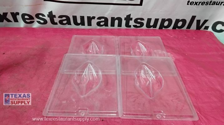 LOT OF 4 LIFE OF THE PARTY 08886 JUMBO LIPS CHOCOLATE MOLD