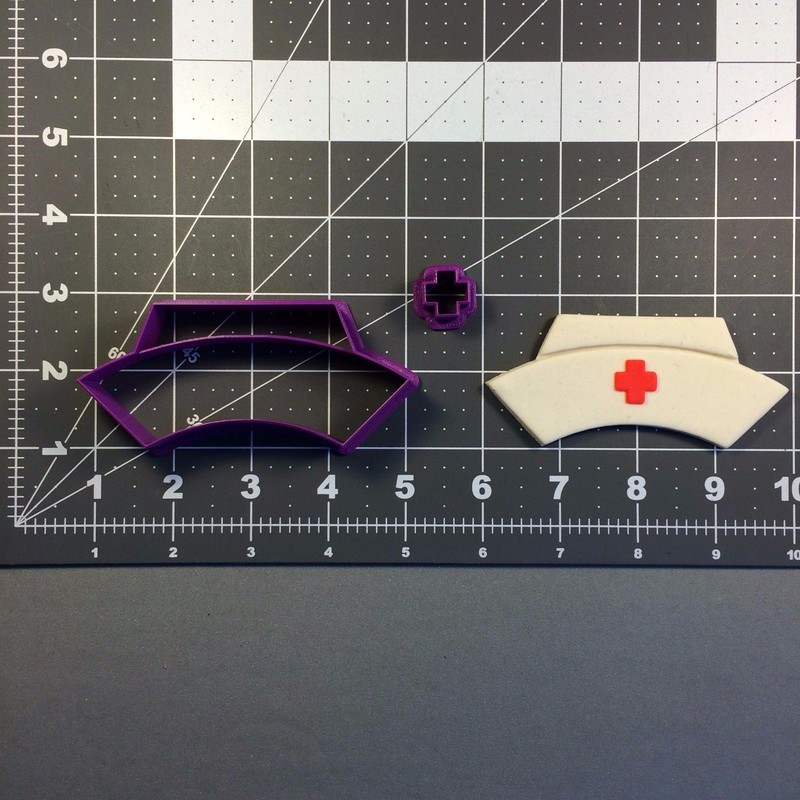 Nurse Cap 101 Cookie Cutter Set