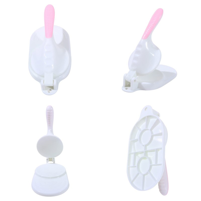 Dough Presser Dumpling Skin Maker with 3Pcs Dumpling Press Molds, Manual Pres... gallery