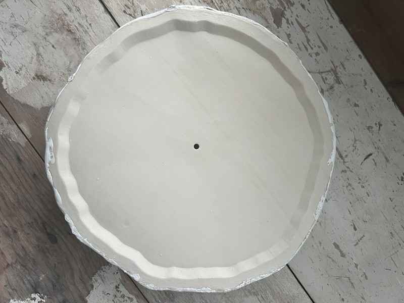 Target Bullseye Playground Faux Wood Log Snow Cake Stand Cupcake Wedding G8 gallery