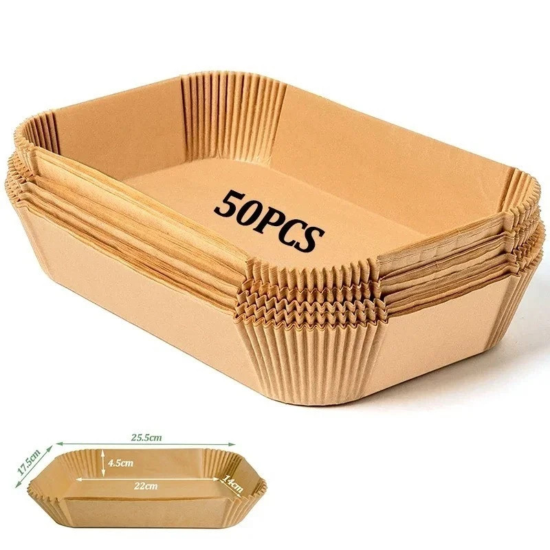 Disposable Air Fryer Paper Liners Non Stick Parchment Accessories gallery