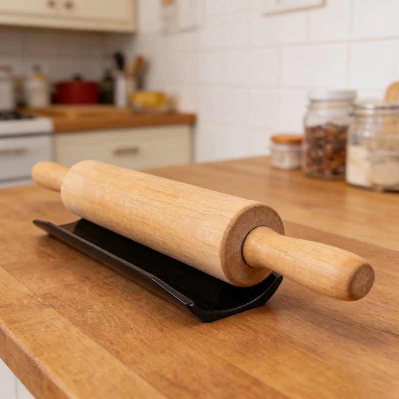 Rolling Pin Base Fondant Rollers Display Rack Pasta Holder for Kitchen Utensil