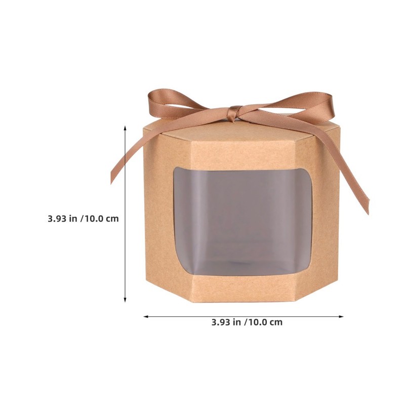 10 Pcs Cookie Packaging Bakery Take Out Containers Cardboard Boxes gallery