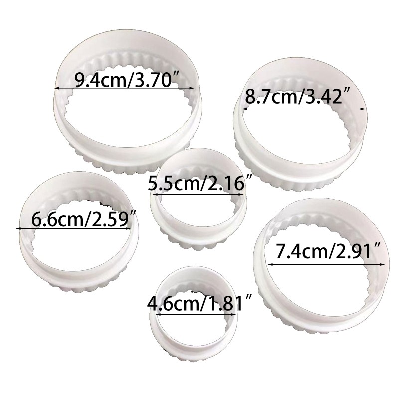 6pcs Chocolates Biscuit Fondant Stamp Pastry Fudge Cutter Mould Cake Decorating gallery
