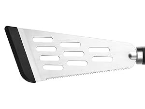 Fish Spatula Turner Set of 2, 600ºF Heat Resistant Silicone Spatulas for gallery