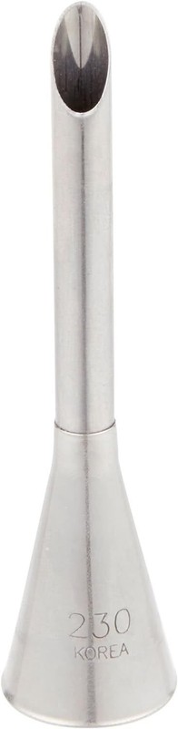 Ateco 230 2 7/8″ Bismark Metal Piping Tip – Great for filling donuts, cupcakes,