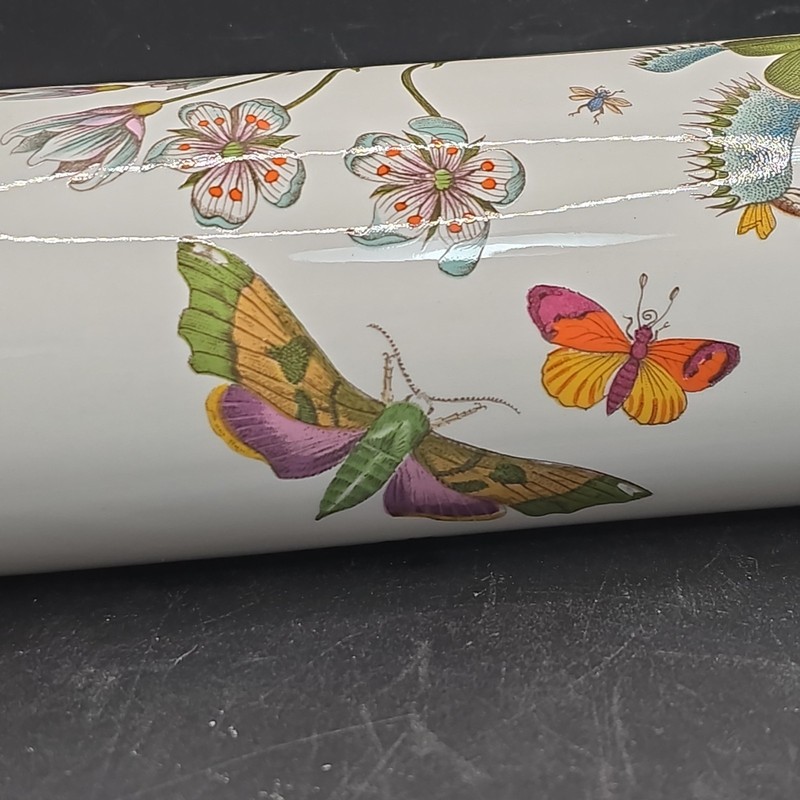 Vintage Portmeirion Botanic Garden Rolling Pin Venus Fly Trap Butterfly Cottage gallery