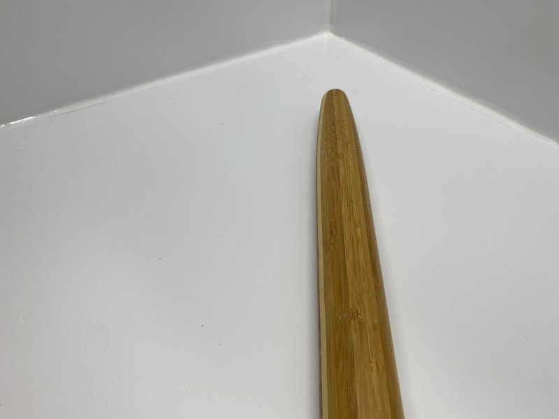Wood Inlay Rolling Pin French Tapered Totally Bamboo Farmhouse Baker Kitchen gallery