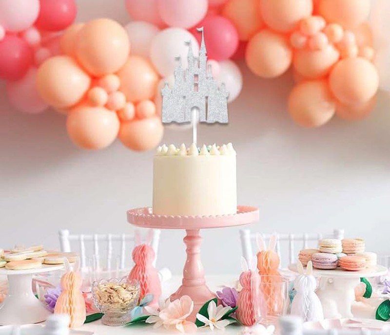 Castle Cake Topper - Princess Birthday Party Decorations - Princess Party Dec... gallery