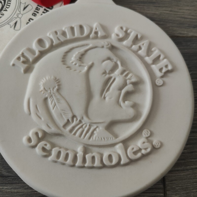 Pfaltzgraff FSU Florida State Seminoles Stoneware College Cookie Baking Mold gallery