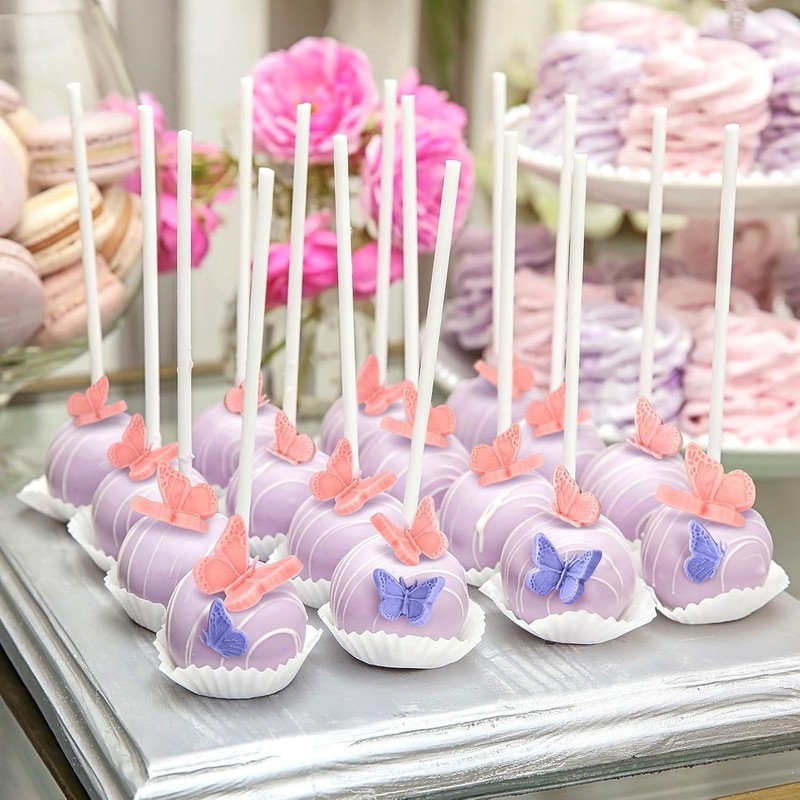 Silicone Butterfly Fondant Molds (Set of 3) - Easy Release for Perfect Shapes gallery