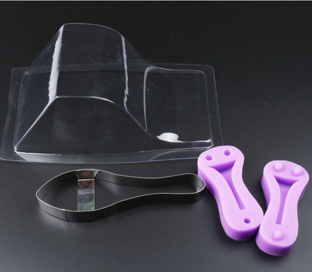 Wedding Cake Decorating Silicone Mold High Heel Shoe Kit Fondant Small Size gallery