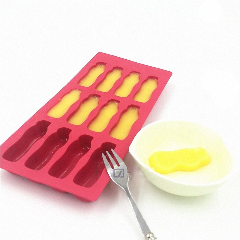 15-Cavity Cola Glass Bottle Silicone Tray Mold for Chocolate, Gummy, Jello Sh... gallery