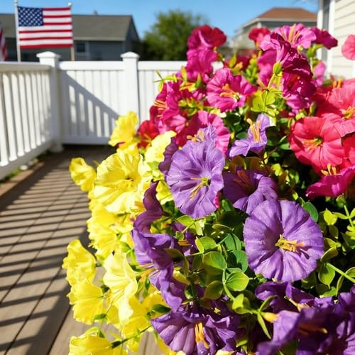 pcs 16 Five Mixed(4 Purple, 4 Fuchsia, 4 Hot Pink, 4 White, 4 Yellow) gallery