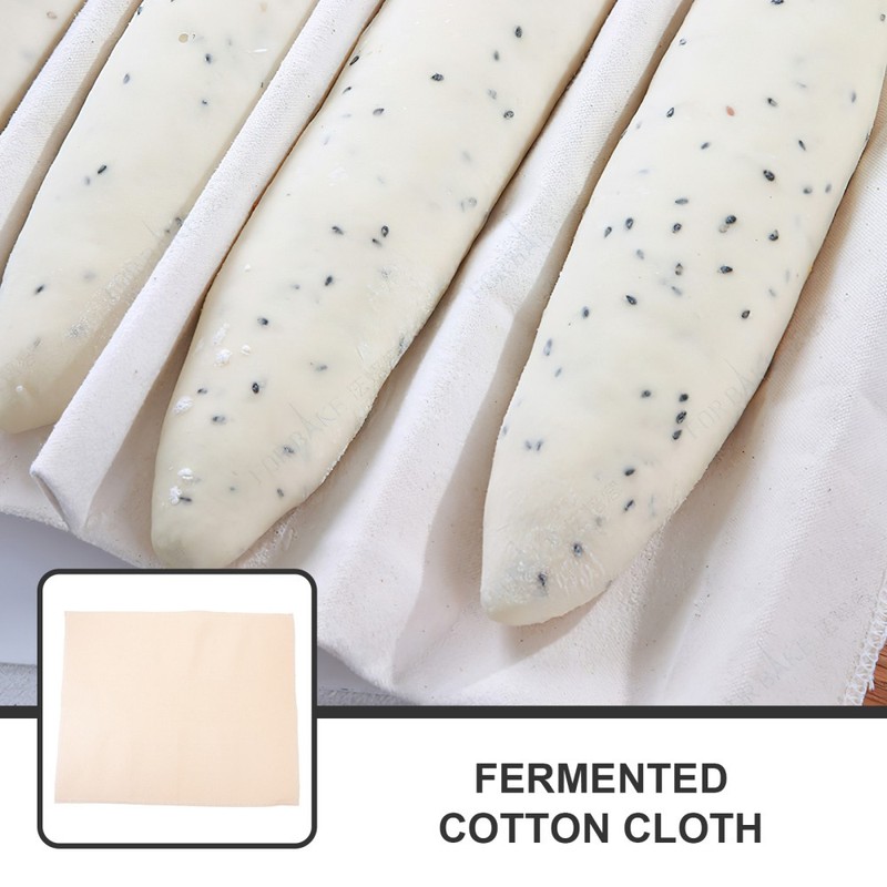 Unbleached Cotton Cloth Bread Proofing Mat Fermented Natural Baking Kitchen Tool gallery