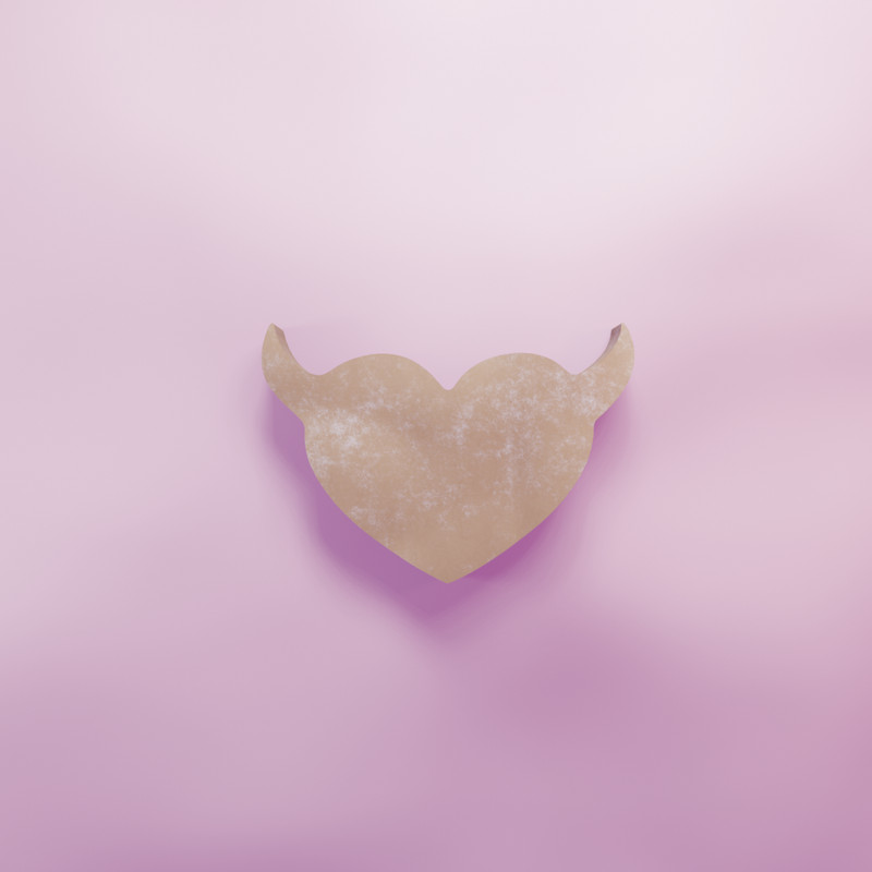 Devil Heart cookie cutter gallery