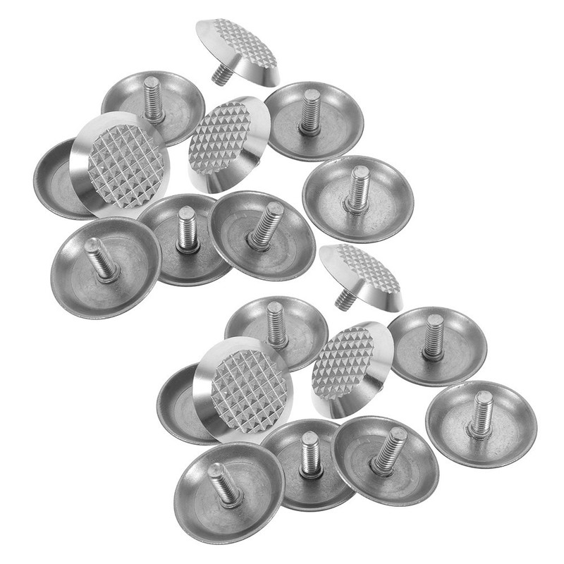 20 Pcs Sidewalk Blind Nail Pathway Tactile Stud Nonslip Warning Studs gallery
