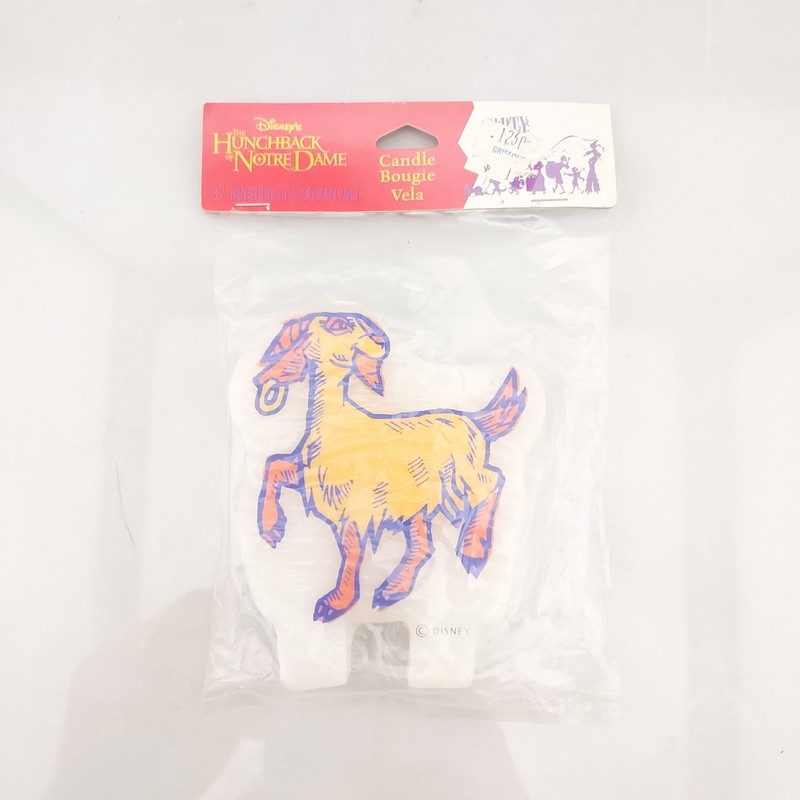 90’s Disney Goat Candle Hunchback of Notre Dame’s Djali Birthday Party Hallmark