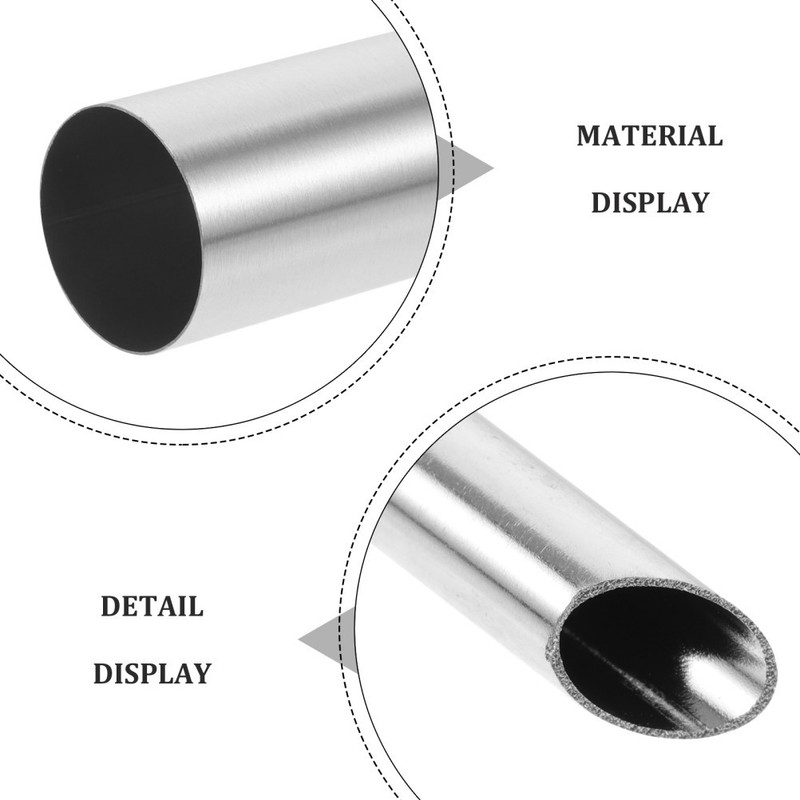1 Set Stainless Steel Cannoli Mold Tubes | 4.7 Inch Long Cannoli Tubes Kits | gallery