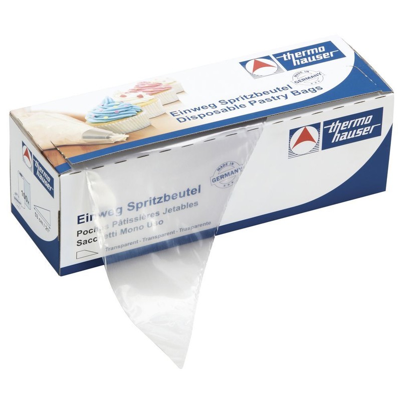 Thermohauser 83000.17031 Disposable 21″ Pastry Bag – 100 / BX