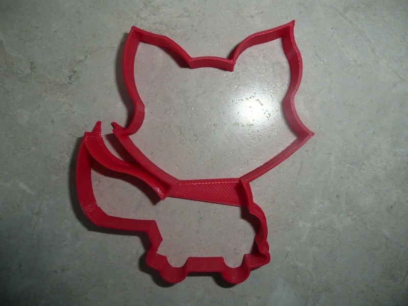 BABY FOX OUTLINE CUB PUP WOODLAND CREATURE ANIMAL COOKIE CUTTER USA PR3634 gallery