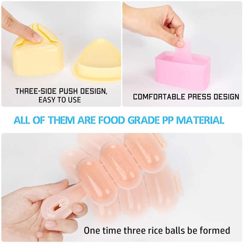 Sandwich Cutter Set, 52 in 1 Bento Box Accessories Kit Includes Sandwich Cutt... gallery