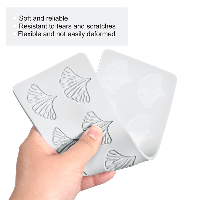 Hollow Leaf Silicone Mould Candy Mould 3D Hollow Flower 240*80*3mm gallery