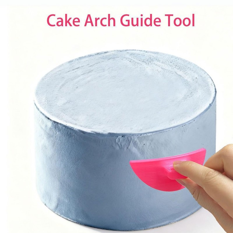 2pc Cake Arch Guide Tool Guide Tool Pleat Guide Template Tool Cake Pleat AE gallery