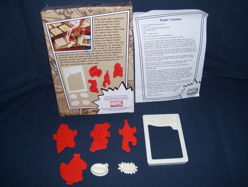 Marvel Comics Spider-Man Comic Book Cookie Cutter Set of 6 William -Sonoma Open gallery