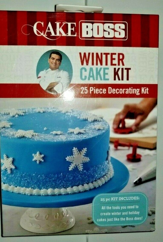 Cake Boss Sports 28 pcs Cake Kit + 25 pcs Winter Cake Kit Cake Decorating Kits gallery