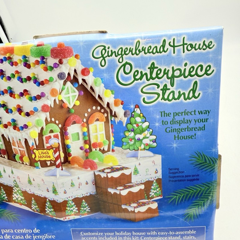 Wilton Gingerbread House Centerpiece Stand 3"X9.25"X8" gallery