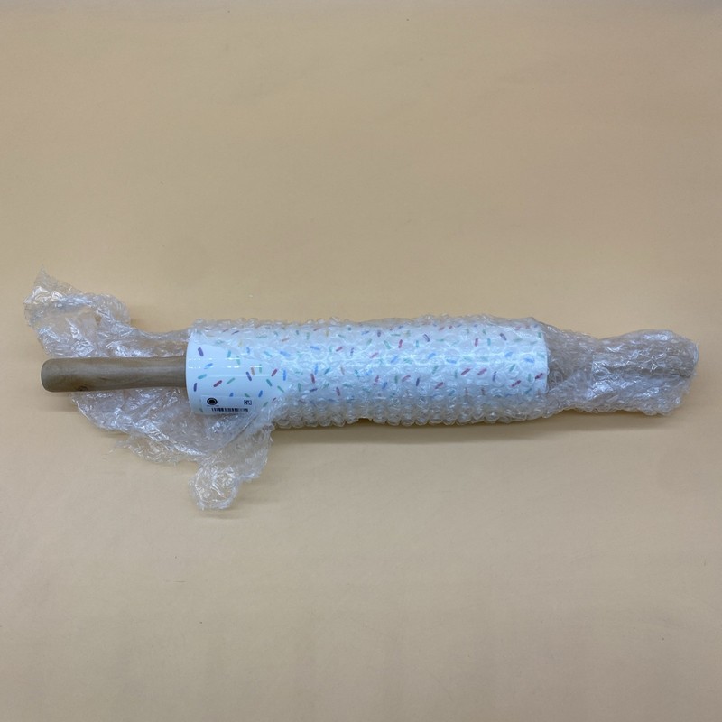 Martha Stewart Ceramic Rolling Pin Birthday Cake Sprinkles New