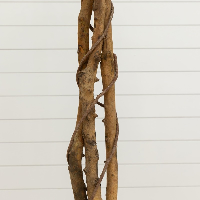 Nearly Natural 6Ft. Triple Trunk Ficus Artificial Tree Natural Trunks In gallery