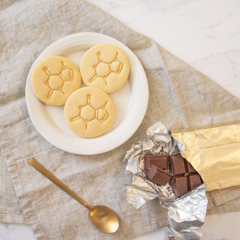 Theobromine Molecule Cookie Cutter - Food Gods Chocolate Cafe Chemistry teacher gallery