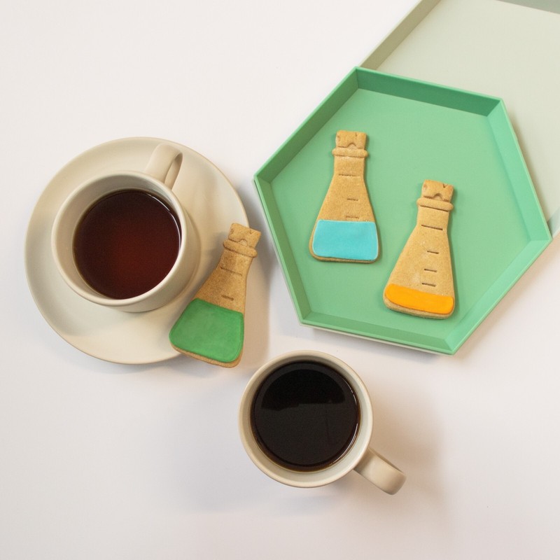 Conical Flask Cookie Cutter - Science laboratory chemistry experiment scientist gallery
