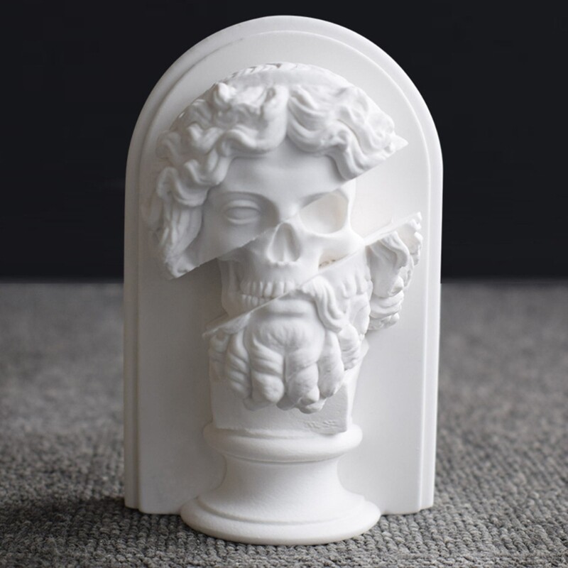 Vintage David Portrait Silicone Mold DIY Project Reusable Soap gallery