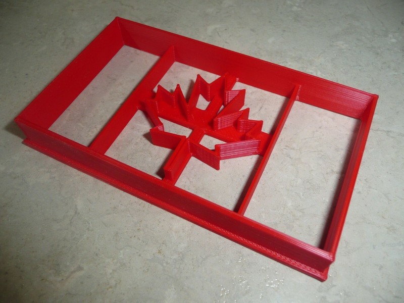 CANADA FLAG MAPLE LEAF CANADIAN COUNTRY COOKIE CUTTER USA PR4109 gallery
